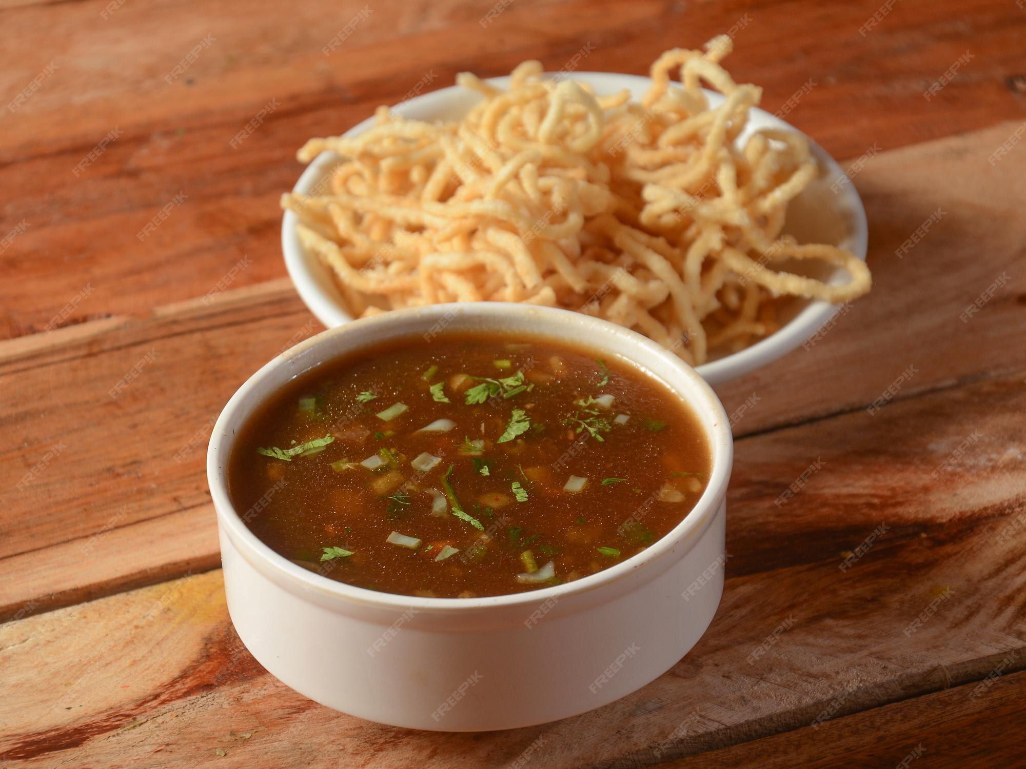 Manchav Soup Half